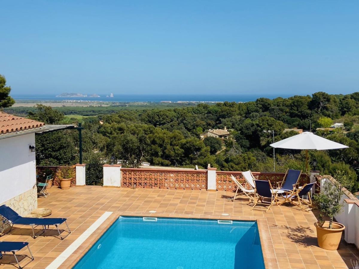 Jolie Villa vue mer - 100km au Nord de Barcelone - Pals Eksteriør bilde